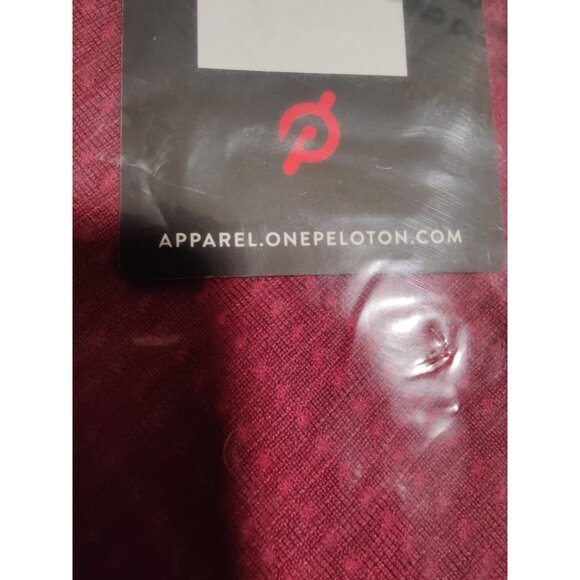 Lululemon Men Size XL Burgundy Wine Peloton Short Sleeve Metal Vent Tech ShirtLS - Picture 6 of 10